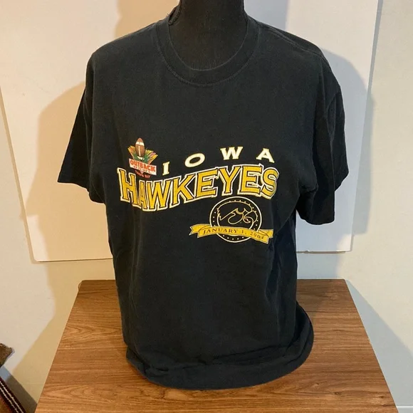 Jerzees Shirts Iowa Hawkeyes Outback Bowl Tshirt 204 Poshmark